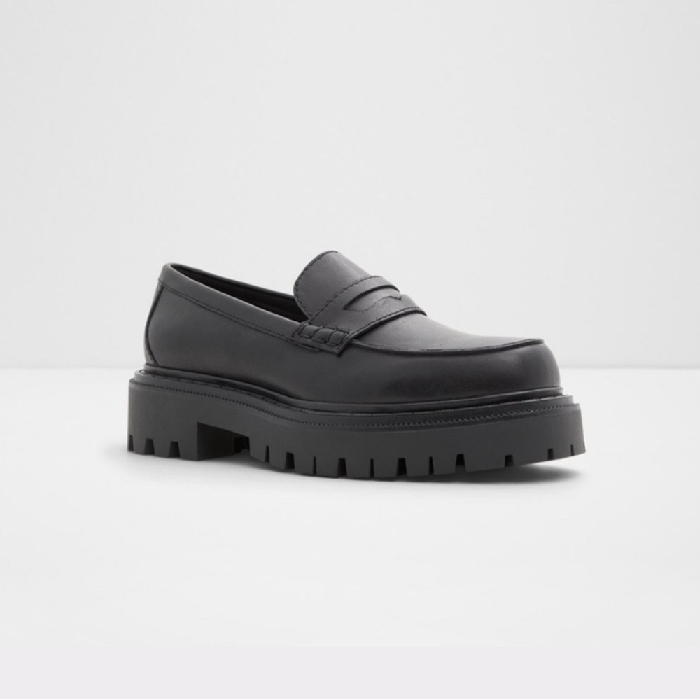 ALDO chunky lug sole loafer